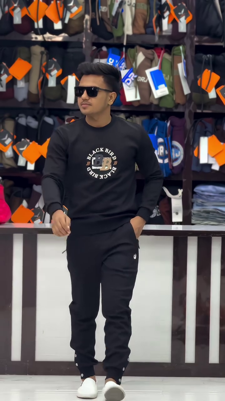 Classic Brown Co-Ord Tracksuit for Smart Casual Comfort - Image 6