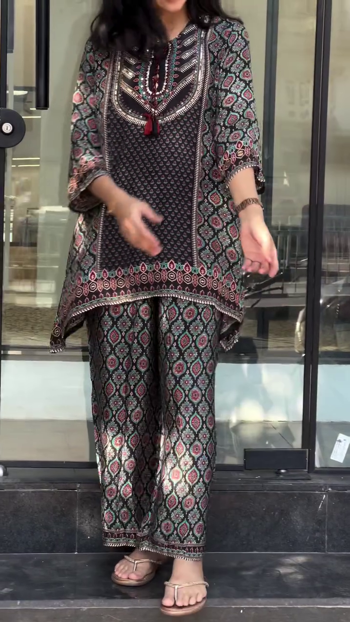 Elegant Printed Co-Ord Set – Smart Everyday Ethnic Comfort - Image 6