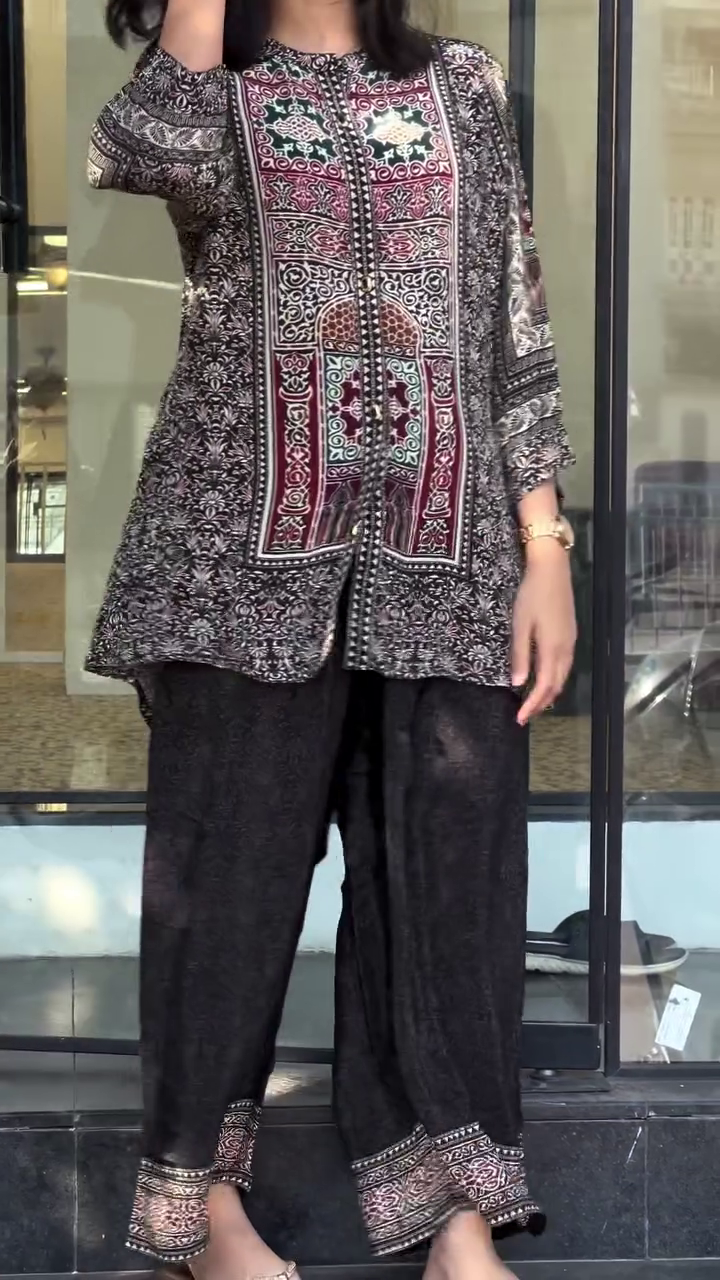 Elegant Printed Co-Ord Set – Smart Everyday Ethnic Comfort - Image 5