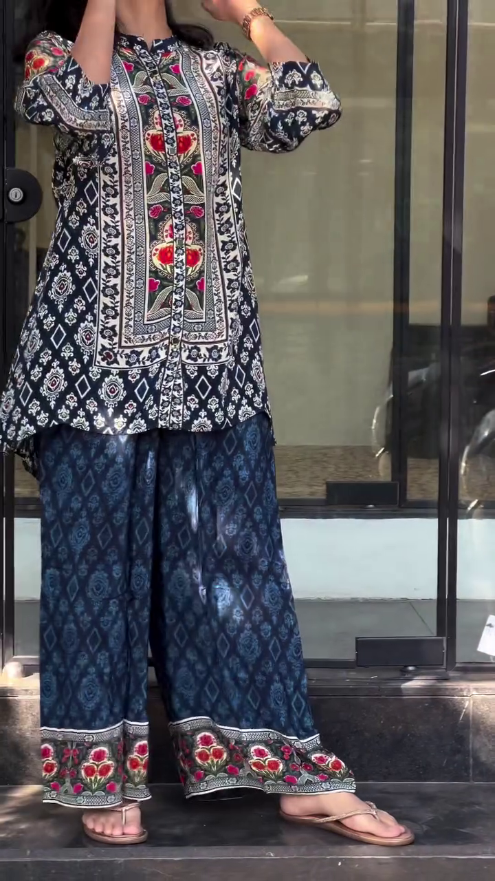 Elegant Printed Co-Ord Set – Smart Everyday Ethnic Comfort - Image 3