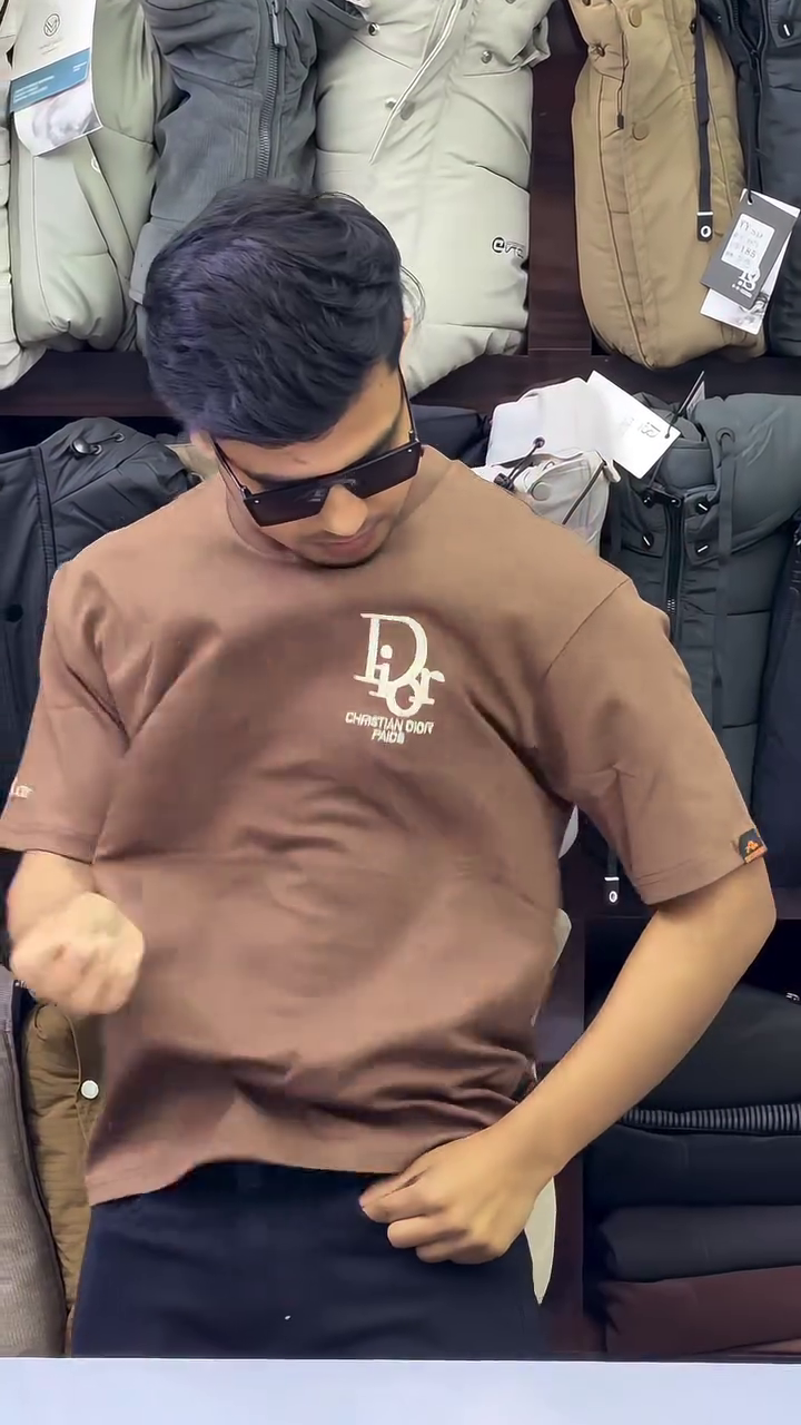 White Designer T-Shirt with Statement Logo – Premium Casual Wear - Image 6