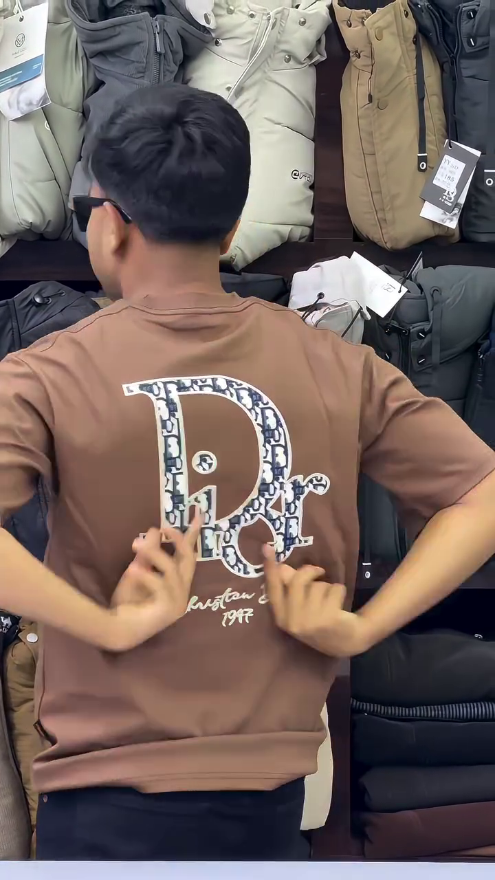 White Designer T-Shirt with Statement Logo – Premium Casual Wear - Image 5