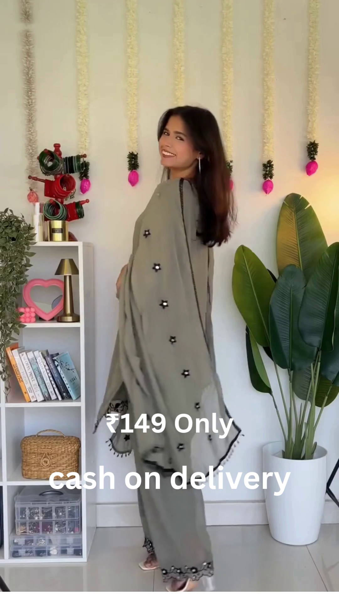 Graceful Brown Ethnic Suit – Traditional Elegance with a Modern Touch - Image 2