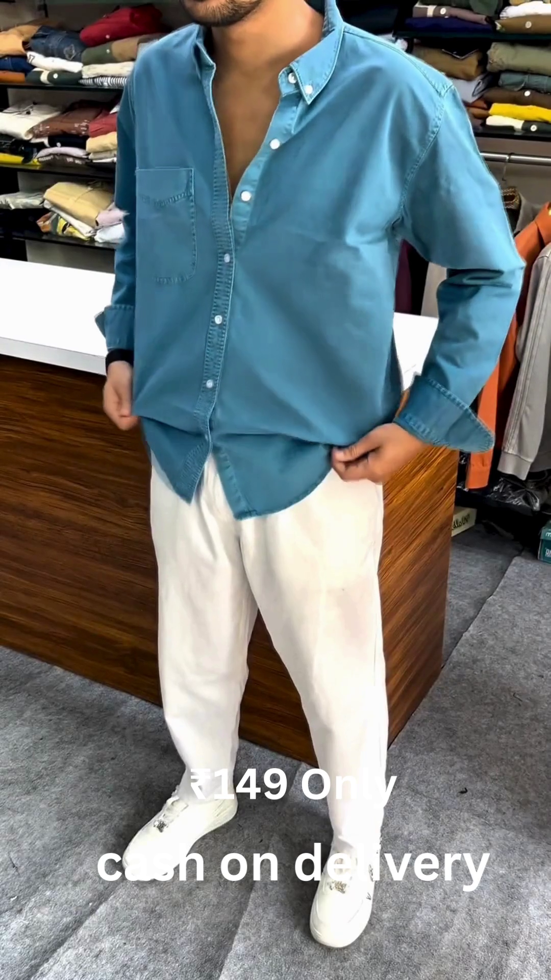 Bold Red Casual Shirt – Smart Casual Redefined - Image 4