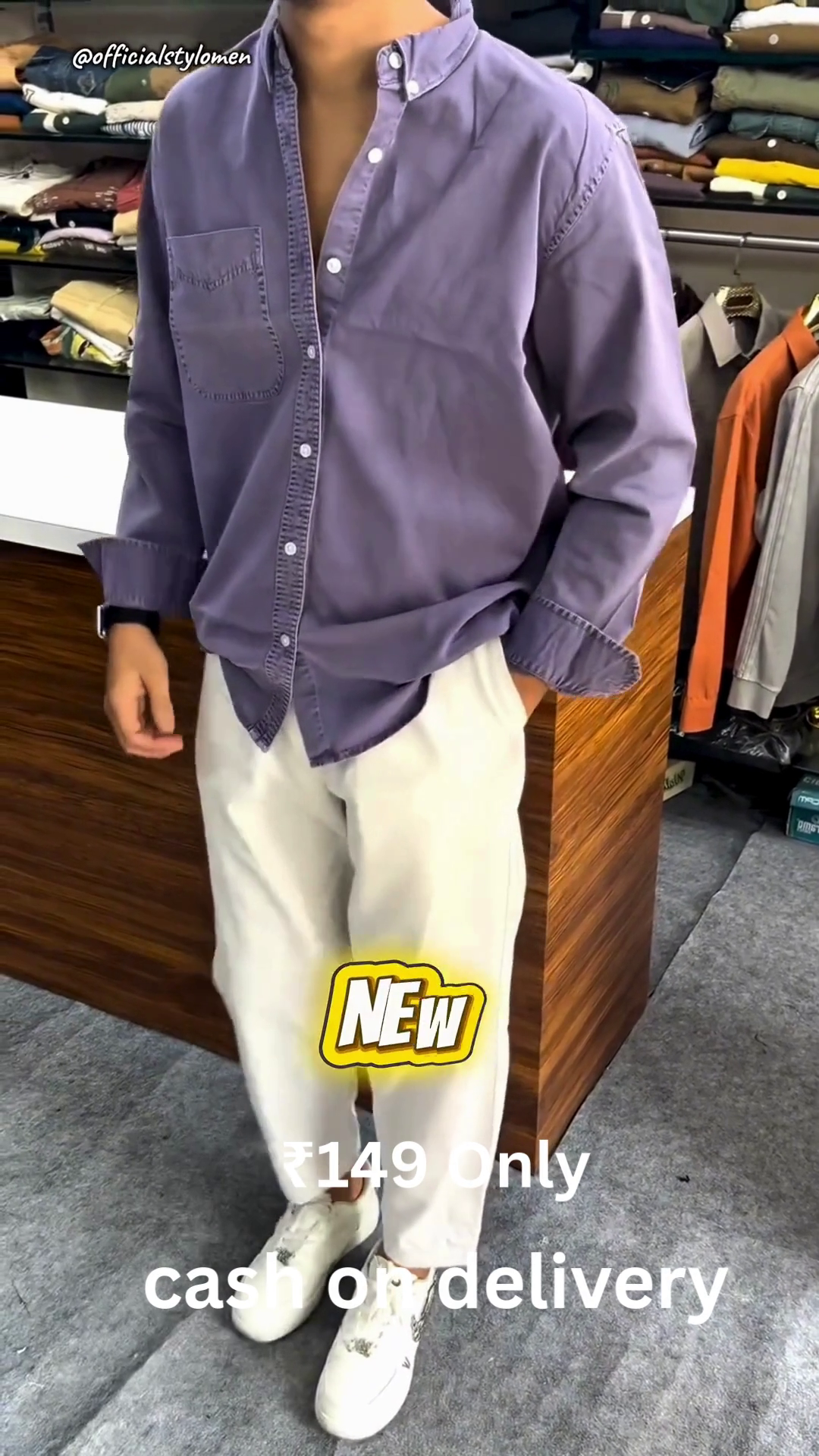 Bold Red Casual Shirt – Smart Casual Redefined - Image 3