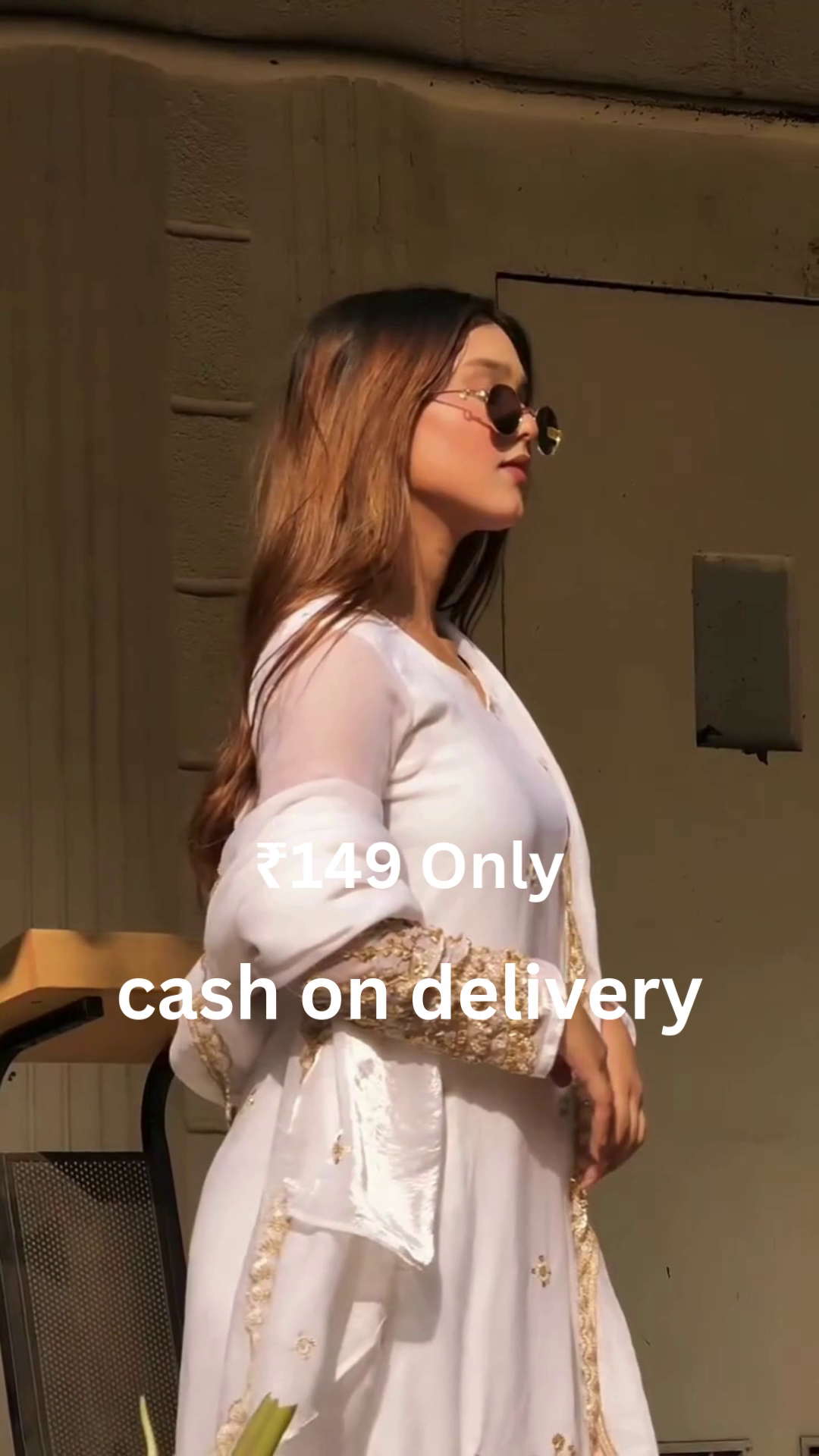 Graceful White Ethnic Suit – Timeless Elegance at ₹149 | Cash on Delivery Available - Image 7