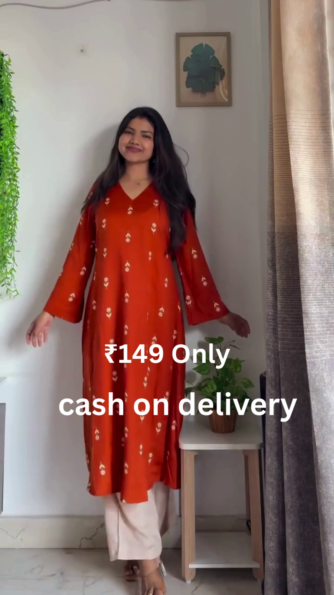 Trendy Printed Sleeveless Dress – Stylish Comfort at ₹149 | Cash on Delivery - Image 9