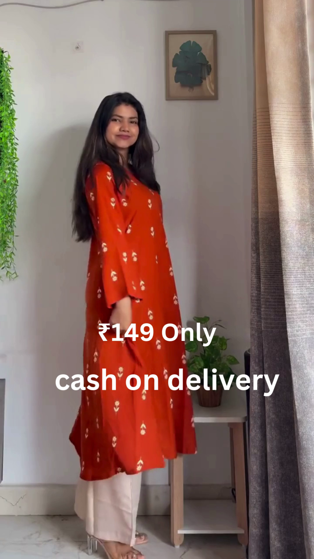 Trendy Printed Sleeveless Dress – Stylish Comfort at ₹149 | Cash on Delivery - Image 8