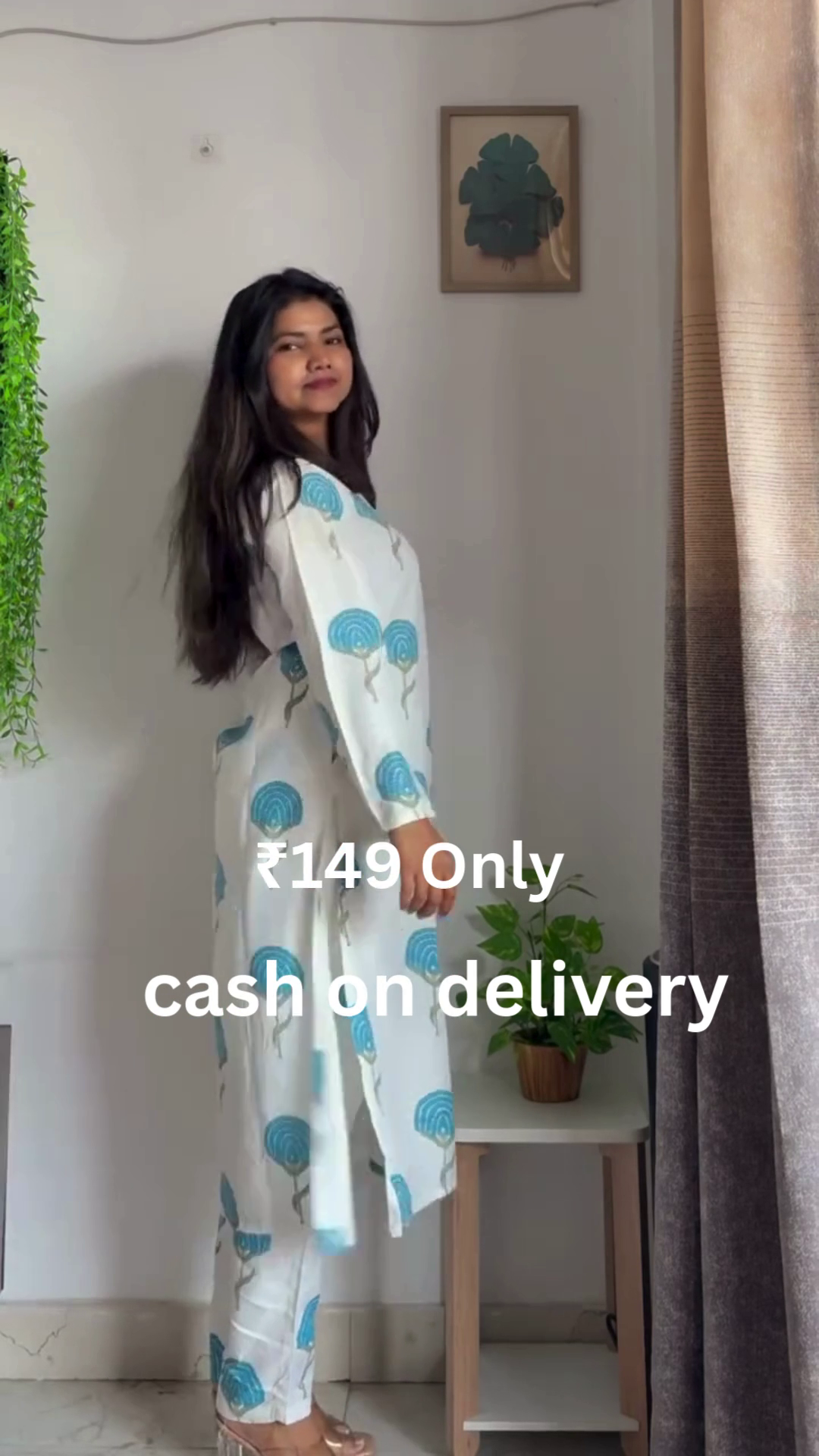 Trendy Printed Sleeveless Dress – Stylish Comfort at ₹149 | Cash on Delivery - Image 6