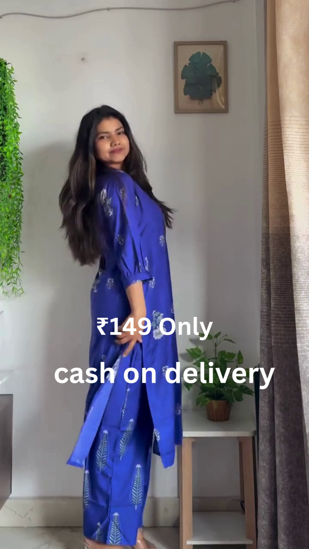 Trendy Printed Sleeveless Dress – Stylish Comfort at ₹149 | Cash on Delivery - Image 2