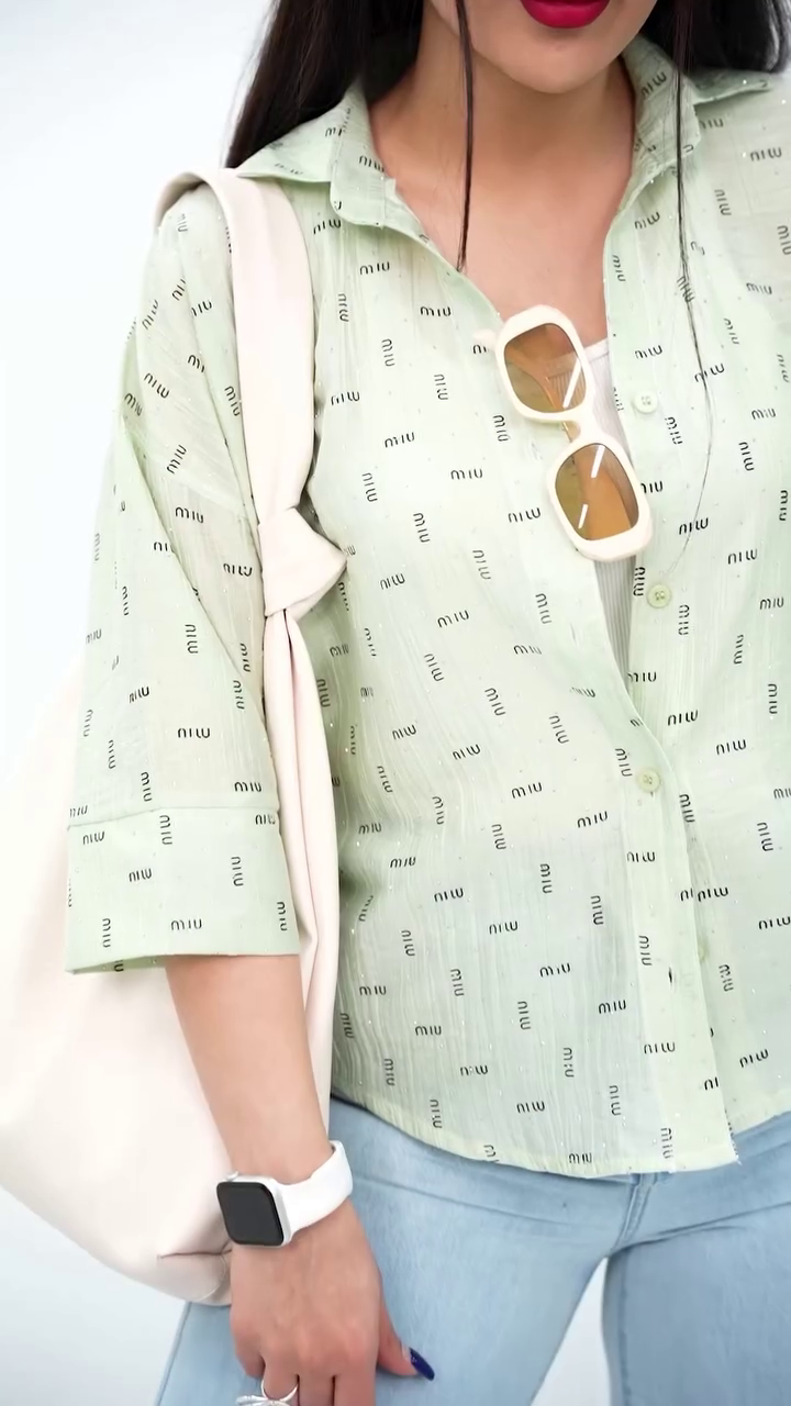 Playful Pink Printed Shirt with Casual Chic Vibes - Image 2