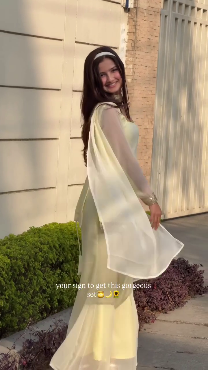 Soft Pastel Ethnic Set with Flowing Dupatta for Dreamy Elegance