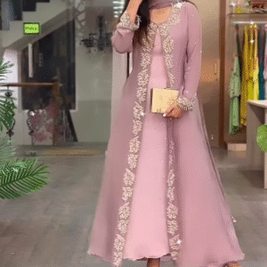 Dusty Pink Salwar Kameez – A Graceful Blend of Elegance & Comfort