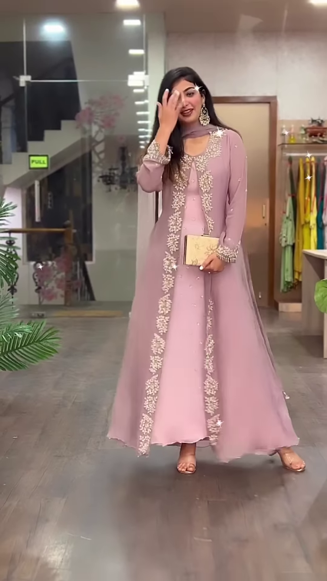 Dusty Pink Salwar Kameez – A Graceful Blend of Elegance & Comfort
