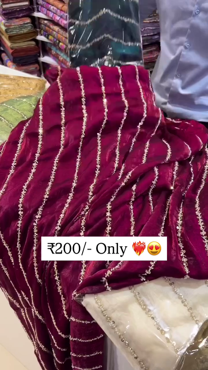 Festive Velvet Saree Collection – Only ₹200 - Image 4