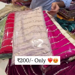 Festive Velvet Saree Collection – Only ₹200